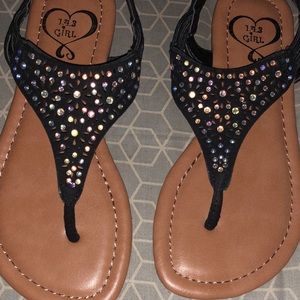 Rhinestone sandals